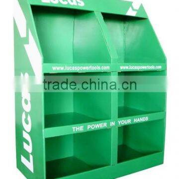 Promotional 4 Tier Cardboard Product Display Stands For Pet Foods