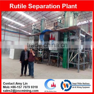 rutile recovery equipment electric separator for rutile enriching