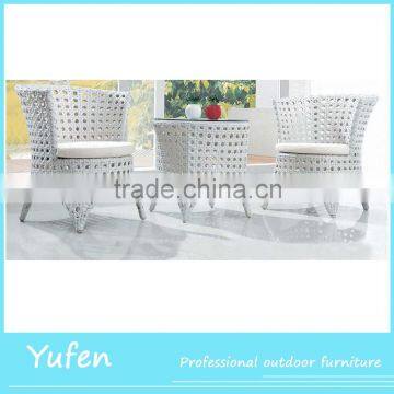 Mini Rattan Table and Chair Balcony Furniture