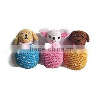 Cute Pet Crochet Toy Ball Baby