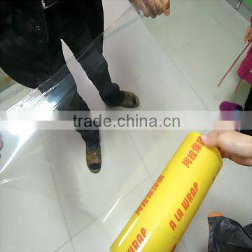 casting film 11 micron packaging film food grade pvc cling film for fruits and vegetables packaging