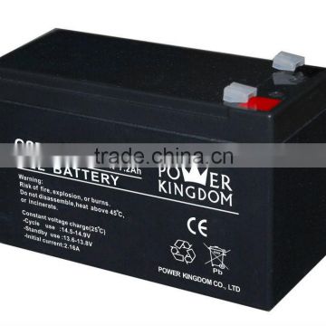 Valve regulated sealed lead acid battery 12v 7.2ah