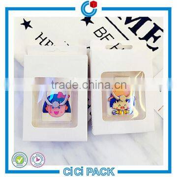 Wholesale white paper packing box for ring hook