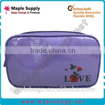 Purple Small Cosmetic Pouch