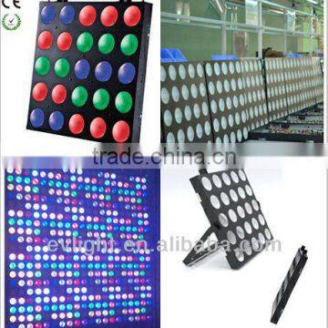 EV LIGHT stage lighting25pcs 9W rgb tri LED matrix blinder