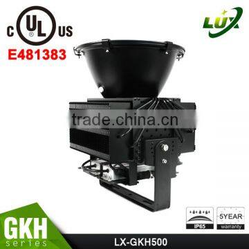 Excellent Heat Disspation Performance,OSRAM,Meanwell , UL CE RoHS LISTED ,5 Years Warranty, 500W LED Flood Stadium Lights Quality Choice photo-2