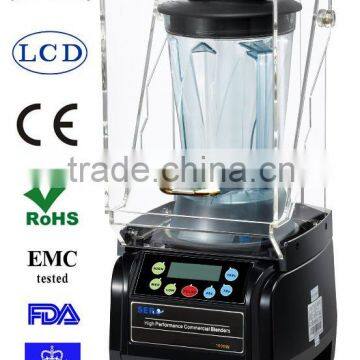 2016 Heavy duty Digital automatic control kitchen commercial blender with Sound Cover