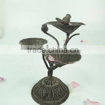 Shabby and chic metal iron table decoration