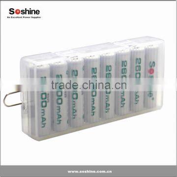 Soshine Waterproof AA Battery Case, Battery Holder Case for 8pcs AA Batteries photo-3