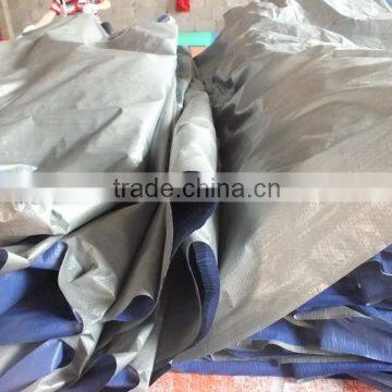 Plastic Mesh Fabric Tarp PP Sliver/blue Triangle Plastic Rope Waterproof Anti-aging Antioxidant Factory Directly Best Sell photo-6