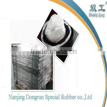 black Nitrile rubber floor