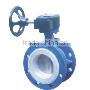 TKFM hot sale electric pneumatic motorized drive cast steel butterfly valve PN16