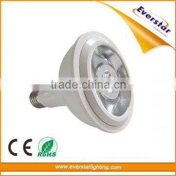 15W E27 B22 11oolm led PAR 30 with CE RoHS COB PAR30 led light