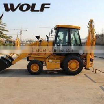 China new model 4WD mini backhoe loader with price for sale