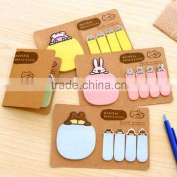 cute design erasable memo pad