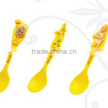 Plastic spoon in promotion