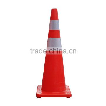 high visibility 90cm Soft Flexible PVC plastic road traffic cones