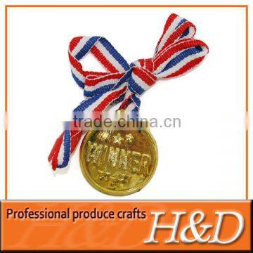 cheap ribbon medal hot corporate gifts