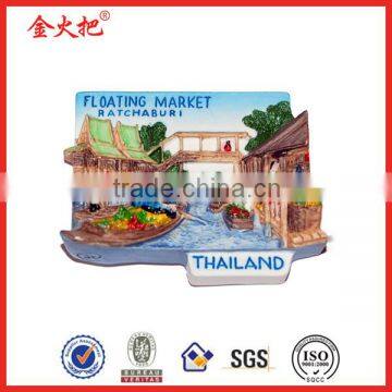 Resin wholesale 3d thailand refrigerator stickers for gift