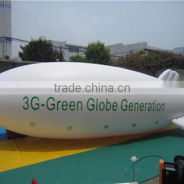 Attractive and durable good quality inflatable helium rc airship for promotion