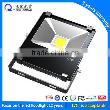 CE RoHS FCC approved 100w outdoor led flood light 3 years warranty