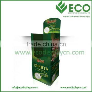 Cardboard Pallet Display For Pizza Cutter, Corrugated Cardboard Display For Retail