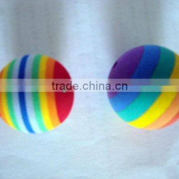 2013 free shipping and cheapest eva rainbow ball