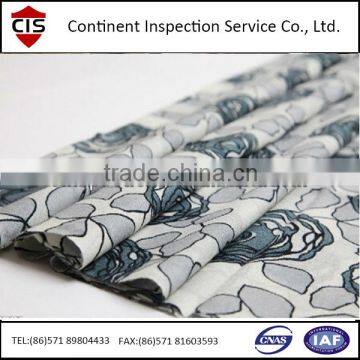 Textile fabrics quality inspection service in China