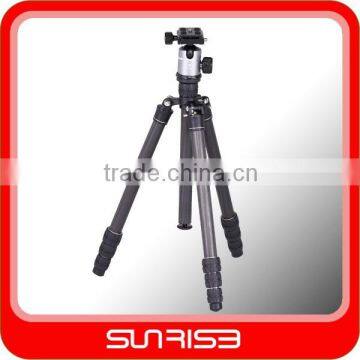 Pro 4 section Carbon Fiber Tripod DSLR Tripod Camera Tripod