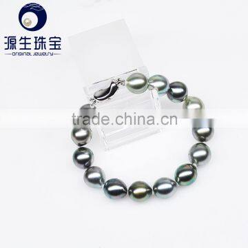 2016 fashionable genuine AAA large baroque pearl jewelry pearl bracelets for women