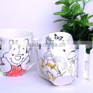 Wholesale 11oz Ceramic personalised mug with bear