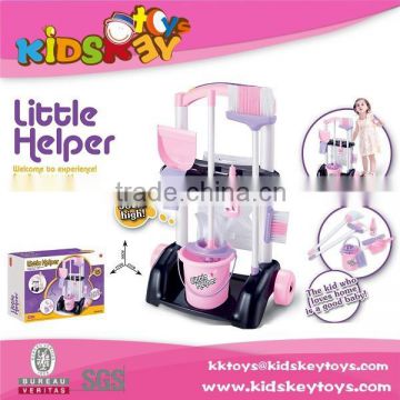 kitchen helper Pretend play set plastic cleaning tool toy for kids