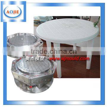 injection outdoor plastic round table mould