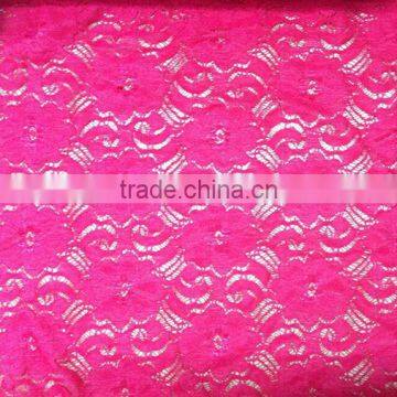 popular nylon lace fabric flower with good price from fujian factory 2021