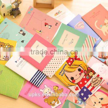 Address Book Spiral school Cheap custom recycle material notebook for brand advertising