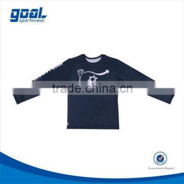 Custom Made long Sleeve Sport Team Sublimation T Shirts