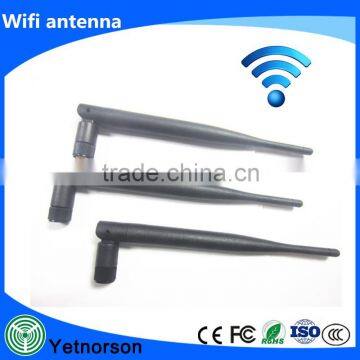 5 db wifi antenna 2.4g tablet internal wifi antenna folding whip rubber wifi antenna