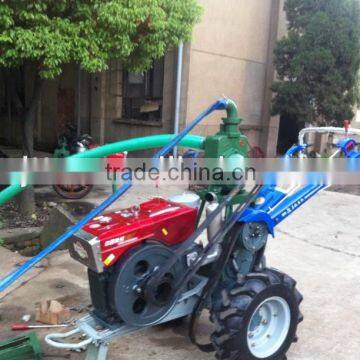 Sprinkling irrigation ,water pump connected to tractor