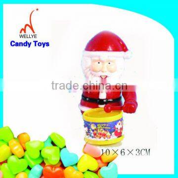 2014 new items Drum Santa Claus tude candy with toy