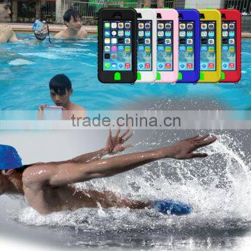 High quality silicone+pc Material and for iPhones Compatible Brand Outdoor Waterproof Case