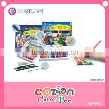 Cute stationery set for girls 53pcs