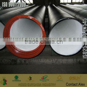 big outer diameter ductile iron pipes