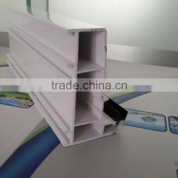 80mm sliding fix frame/profile of plastic