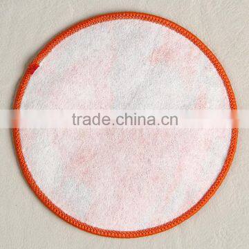 High Defination Round Decorative Woven Badge Label for Leisure Sports Wear