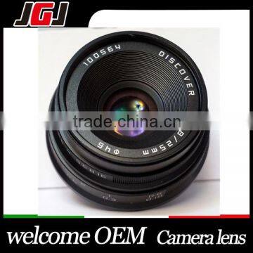 25mm F1.8 DISCOVER Camera Focus Lens For Fuji For Olympus M4/3 For Sony For NEX