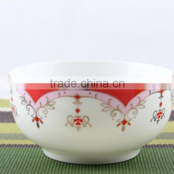 New bone china soup bowl hongshun porcelain Korea bowl