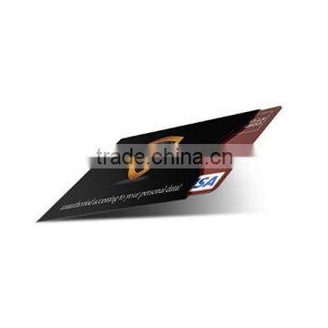 Paper Full Color RFID Blocking Holder Customized Credit Card Sleeve photo-2