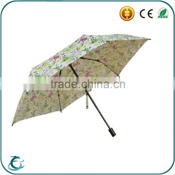 2016 hot selling 21 inch 6 panels fold rain umbrella