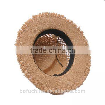 2016 New Products Cheap Wholesale Raffia Straw Hats For Men Quality Choice photo-3