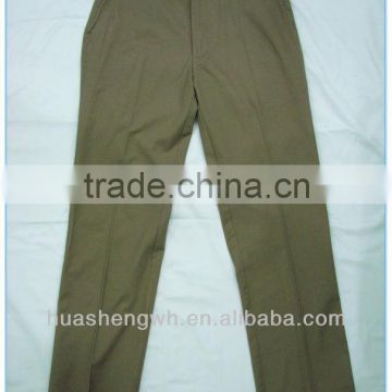 Y2013 cotton men pants production line